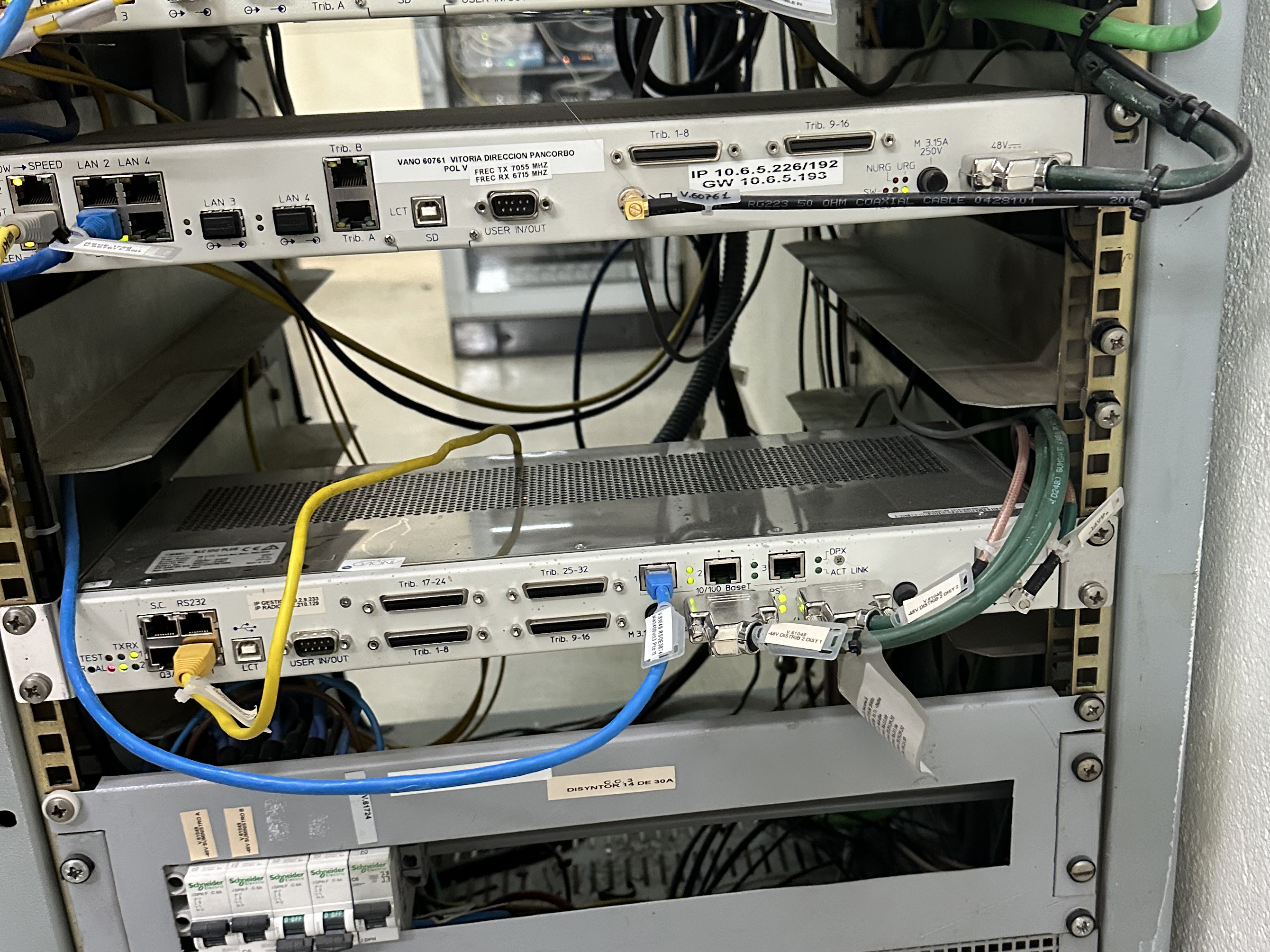 Radioenlaces SDH/PDH en redes de transporte