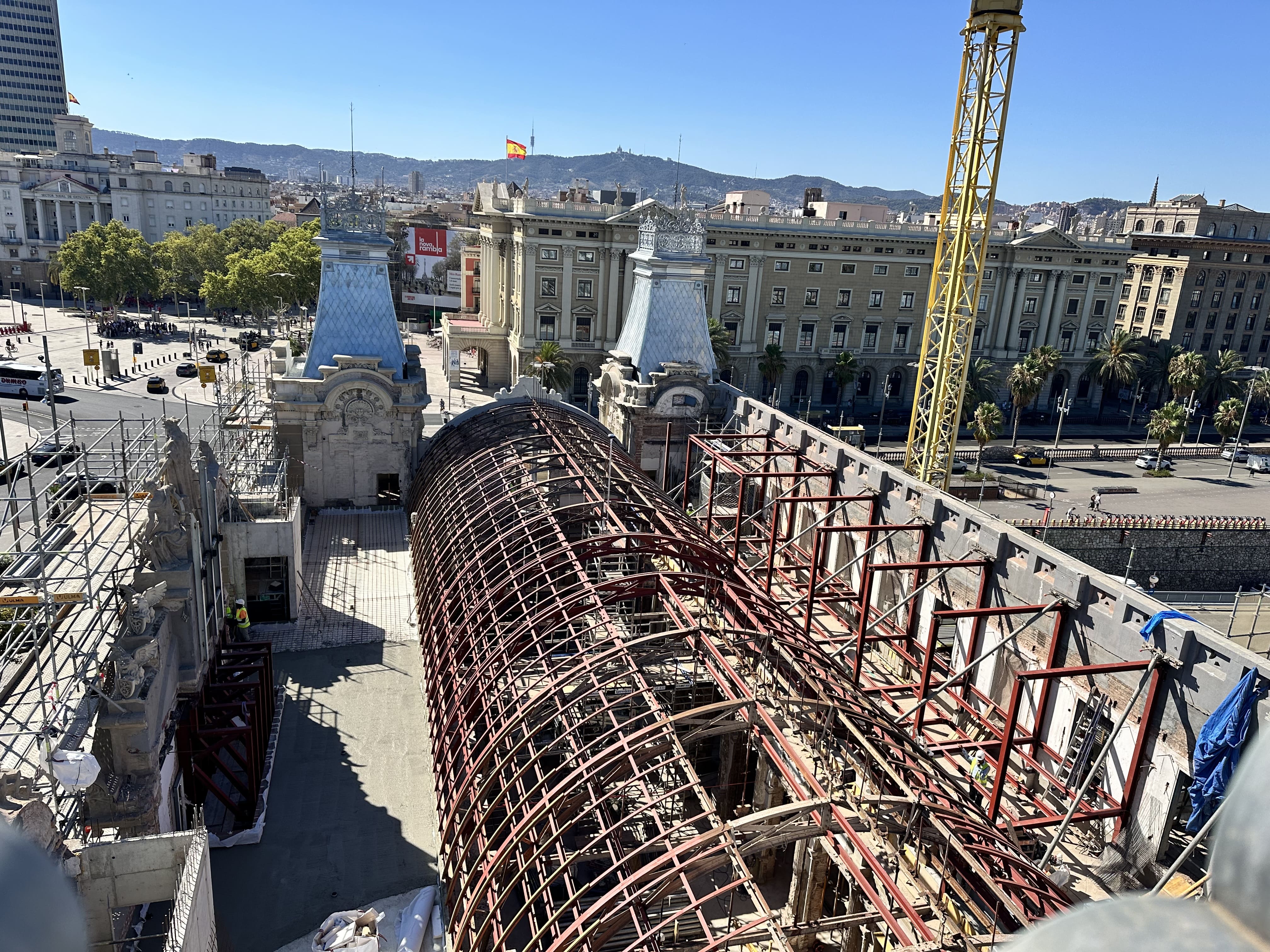 Protección contra el rayo SPCR edificio histórico Barcelona