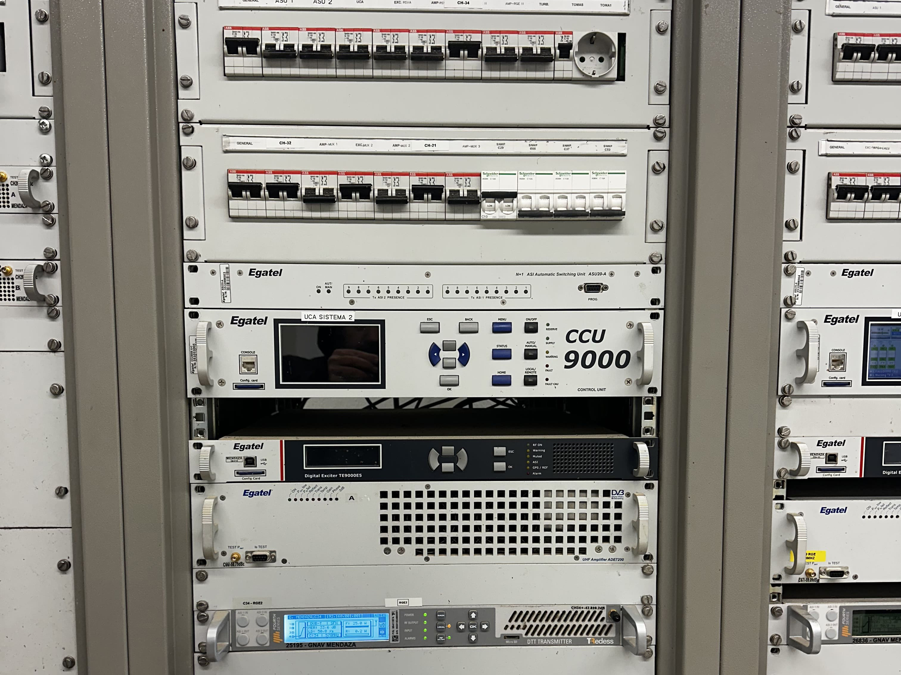 Renovación equipamiento DVB-T2 centros Cellnex
