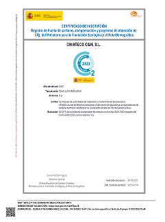 CR2023 de Miteco para Dinnteco
