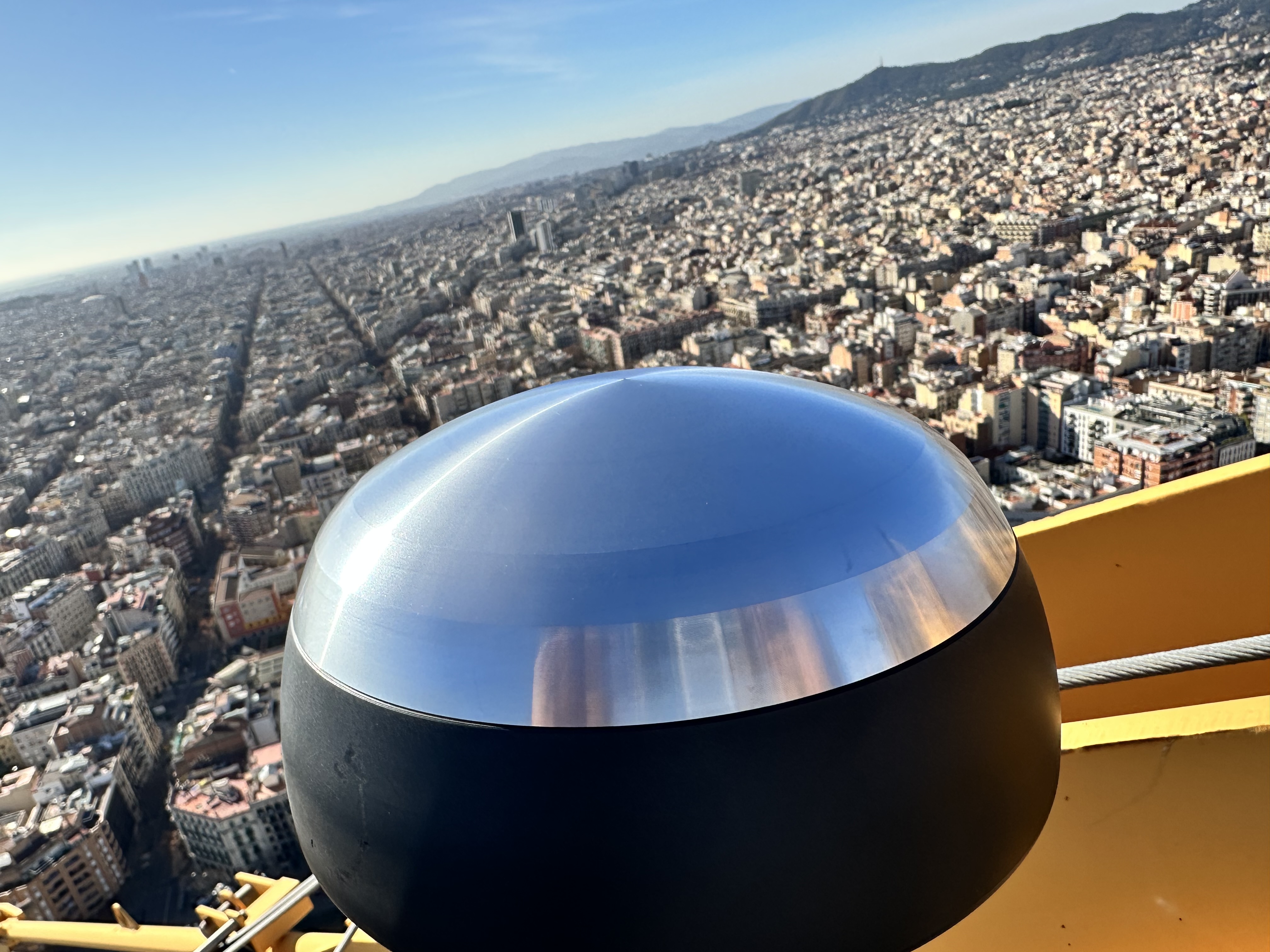 Protección SPCR grúa Sagrada Familia