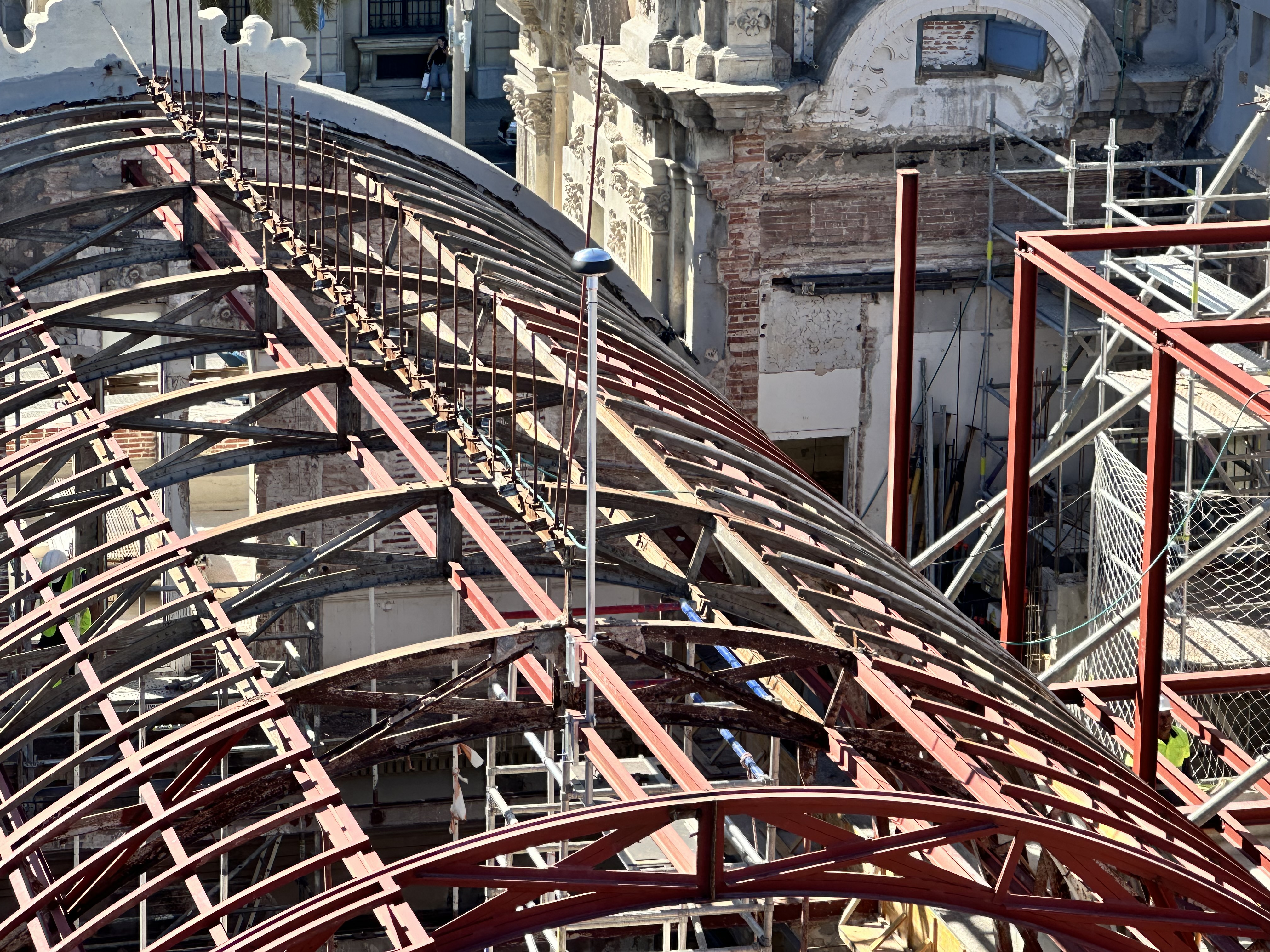 Protección contra el rayo SPCR edificio histórico Barcelona