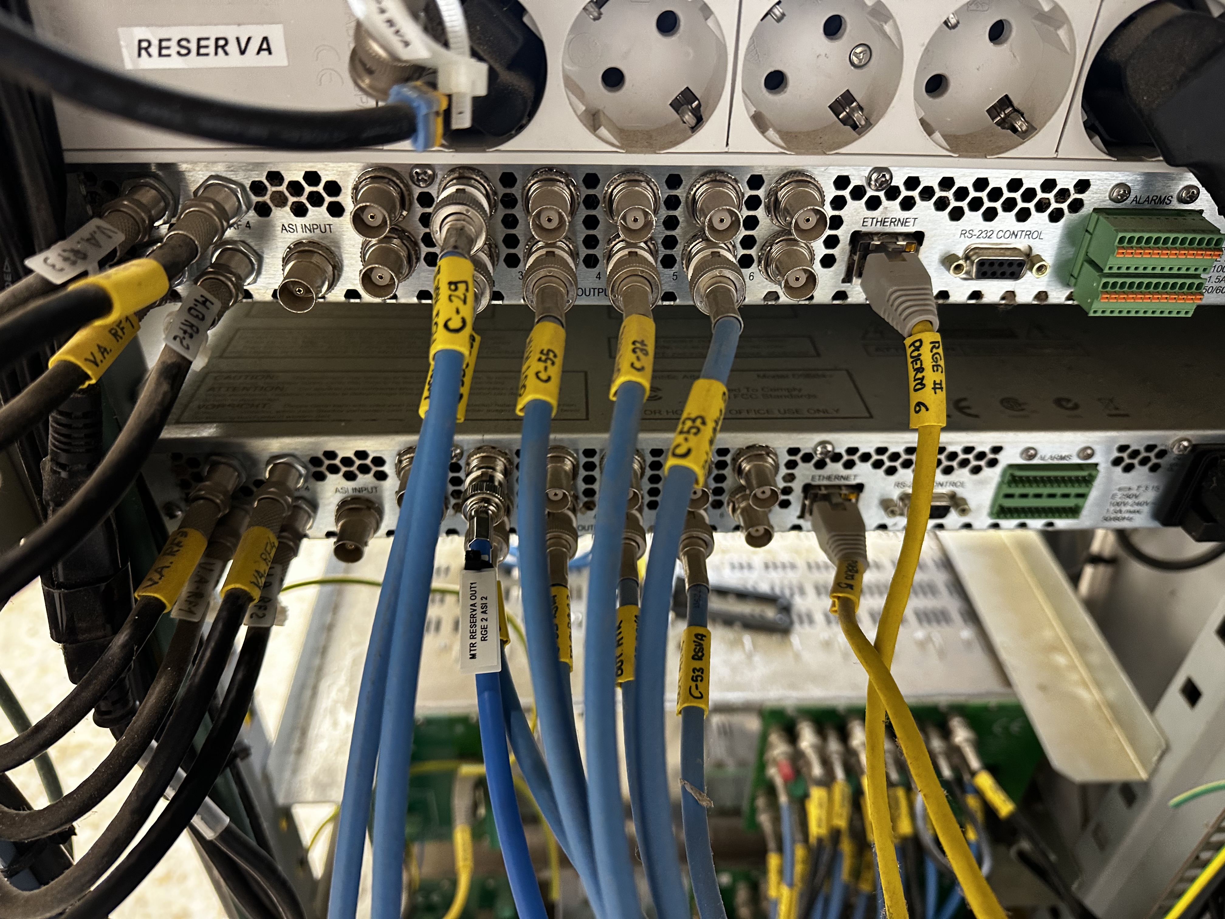 Renovación equipamiento DVB-T2 centros Cellnex